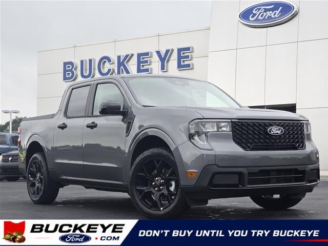 2026 Ford Maverick XLT in Carbonized Gray Metallic — front three-quarter view
